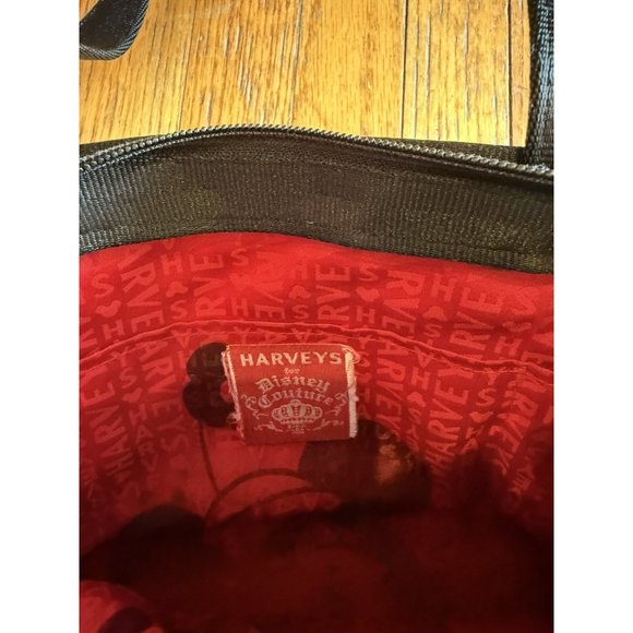 Harveys Original Seatbelt Bag Disney Minnie Mouse Big Black Red polka dot Bow - Picture 14 of 15